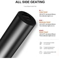 thumbnail image 4 of Tolobeve Hand Warmers Rechargeable, 5000mAh Portable Pocket Electric Hand Warmer, Quick Charge Heat Therapy, Reusable Hand Warmer with Light for Christmas, Hunting, Camping (Black), 4 of 7