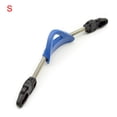 thumbnail image 4 of Soidarity Keep Diving Zapatos de acero inoxidable Correa de resorte Gear Clip Jet Parts con hebilla de liberación rápida Talón Suministros Correas Diver Deportes acuáticos Azul S Soidarity OD002634-02B, 4 of 6