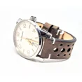thumbnail image 3 of Correa Vintage Piel Engrasada Con Perforaciones Hecha A Mano, 3 of 5