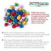 Buttons Galore Tiny Round Buttons - 120 Pieces - Multi Color - 3 Packs