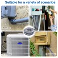 thumbnail image 2 of Liquid-Tight Conduit and Connector Kit 1/2 Inch 25 Ft,Flexible Non Metallic Liquid Tight Electrical Conduit UL Certification,Electrical Conduit Kit w, 2 of 7
