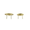 thumbnail image 3 of Round Beveled Magnetic Snap, Natural Brass, 3 of 9