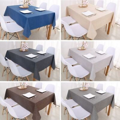 

AYZM Decorative Table Cloth Rectangular Tablecloths Dining Table Cover