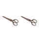thumbnail image 1 of Riwesomey Tijeras de moda y duraderas para proyectos de costura y bordado Tijeras de bordado Fácil de cortar orejas de trigo Té Té cortado de oreja de trigo 2Conjunto, 1 of 6