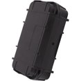thumbnail image 2 of Instrument Tool Box, Pressure Resistant Waterproof Hard Carry Case Durable Double Layer Impact Resistant for Camping(Double Waterproof Compartment, Black), 2 of 5