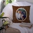 thumbnail image 3 of Carolines Treasures 7094PW1414 Cardigan and Pembroke Corgi Fabric Decorative Pillow  14Hx14W multicolor, 3 of 4