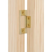 American Wood Pioneer Full Glass Bifold Door, 24-in. x 80-in., Unfinished Pine
