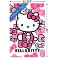 thumbnail image 2 of Hello Kitty - Bows Wall Poster with Push Pins, 22.375" x 34", 2 of 6