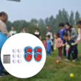 thumbnail image 1 of Juego de Lanzar y Atrapar Hugo Pelotas Adhesivas Luminosa Azul con Tenis, 1 of 10