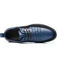 thumbnail image 4 of COSIDRAM Men Casual Shoes Fashion Business Luxury Dress Shoes Office Loafers Flats Black Sneakers for Male, 4 of 7