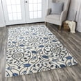 thumbnail image 2 of Alora Decor Liberty 10' x 14' Ornamental Ivory/Blue/Gray/Navy Area Rug, 2 of 3