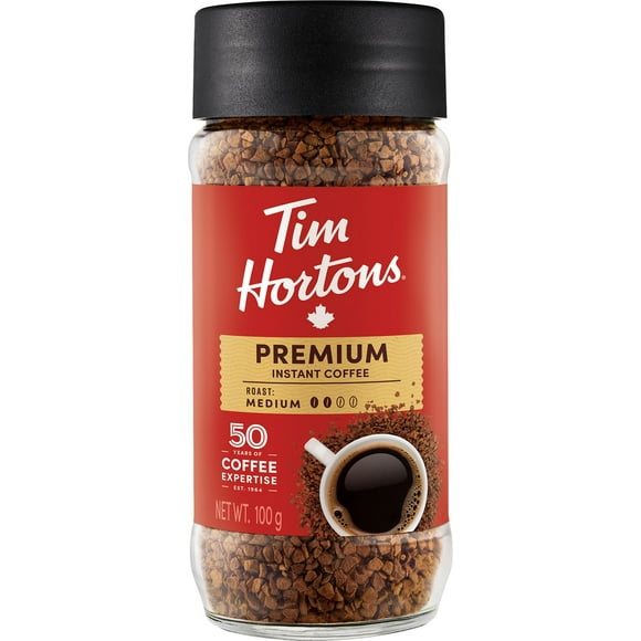Tim Hortons Premium Instant Coffee Medium, 100g