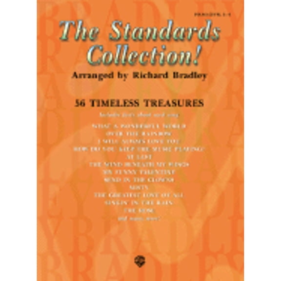 Pre-Owned The Standards Collection: 56 Timeless Treasures, Piano Level 3-4 (Paperback) 0769299512 9780769299518