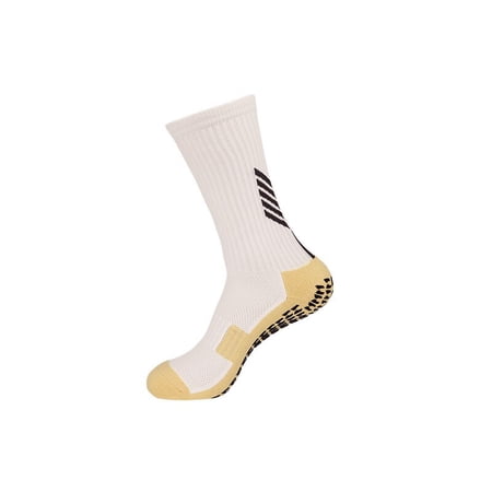 DNAKEN (3 Pairs) baseball socks softball socks grip socks soccer compression socks men for Youth & Adult kids toddler soccer socksPoint tap towel bottom combat mid -tube professional training anti -s