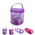 thumbnail image 4 of Billuyoard Bolsa de almacenamiento de agujas de tejer de malla, organizador de punto de ganchillo de hilo hueco, bolsa para manualidades DIY, Almacenamiento y organización del hogar, 4 of 6
