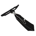 thumbnail image 5 of KAKOWELY Corbata de poliéster pre-atada, exquisita corbata para bodas y fiestas, para hombres y mujeres (dije de águila de dos cabezas), 5 of 5