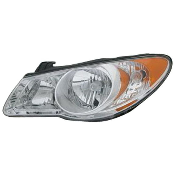 TYC 20-6812-00-9 Left Headlight Assembly for 2007-2009 Hyundai Elantra HY2502138