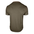 thumbnail image 3 of Resicozy Mens Henley Shirts Casual Lightweight Summer T-Shirt Fashion Short Sleeve Shirt Big and Tall Solid Color Tops Army Green L, 3 of 5