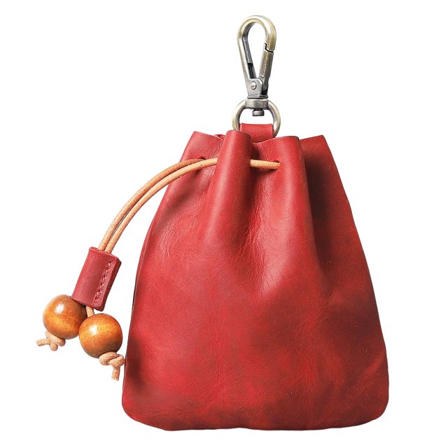 lionlar Medieval Leather Purse Costume Accessory Cellphone Case Cover Red
