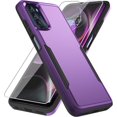 thumbnail image 1 of Funda para Motorola G 5G 2022, funda para Moto G 5G 2022 con protector de pantalla [prueba de caídas de grado militar] Funda protectora resistente y a prueba de golpes para Motorola Moto G 5G 2022,, 1 of 8