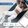 thumbnail image 7 of INEVIFIT Smart Premium Bathroom Scale with Bluetooth and Free Tracking INEVIFIT APP 11.8 x 11.8 inch - White, 7 of 7