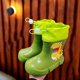 thumbnail image 1 of JIAGEYA Boys Girls EVA Drawstring Rain Boots, Cartoon Dinosaur Pig Design Waterproof Soft Sole Anti Slip High Top Shoes For Rainy Weather, 1 of 1