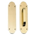 thumbnail image 1 of 2.37 in. Satin Nickel Palladian Plate Passage Set, 1 of 1