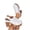 White, variant on Tbopshirt Summer Sandals Slides for Women with Arch Support Closed Toe Chunky High Heels Solid Color Trendy