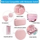 thumbnail image 2 of Estuche rosa para Nintendo Switch: paquete de accesorios rosa con funda protectora rígida, protector de pantalla de cristal, soporte ajustable y agarre para el pulgar., 2 of 5
