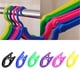thumbnail image 5 of Billuyoard Percha plegable portátil de plástico para ropa, percha plegable de viaje, 5 colores Almacenamiento y organización del hogar amarillo, 5 of 6