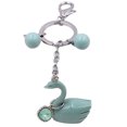 thumbnail image 1 of Key Chain Creative Swan Key Ring Cell Phone Charm Purse Charm for Girls, 1 of 4
