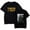 Black, variant on Jay Wheeler TRAPPii Tour 2024 Merch Short Sleeve T-shirt Unisex Fashion Crew Neck Top