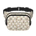 thumbnail image 1 of Disketp Cute Alpaca Riñonera de Doble Capa, Bolsa de Cintura Ajustable para Viajes, Correr y Senderismo, Riñonera Ligera para Hombre y Mujer, 1 of 9