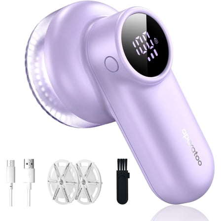 Aparatoo Fabric Shaver – 7200RPM, 3 Modes, USB Rechargeable, Wireless Lint Remover, Removes Pills & Lint.