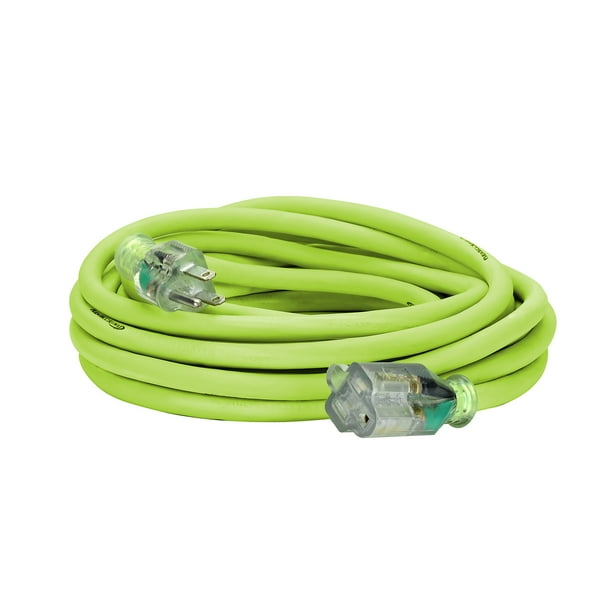 Flexzilla® Pro Extension Cord, 12/3 AWG SJTW, 25', Indoor/Outdoor