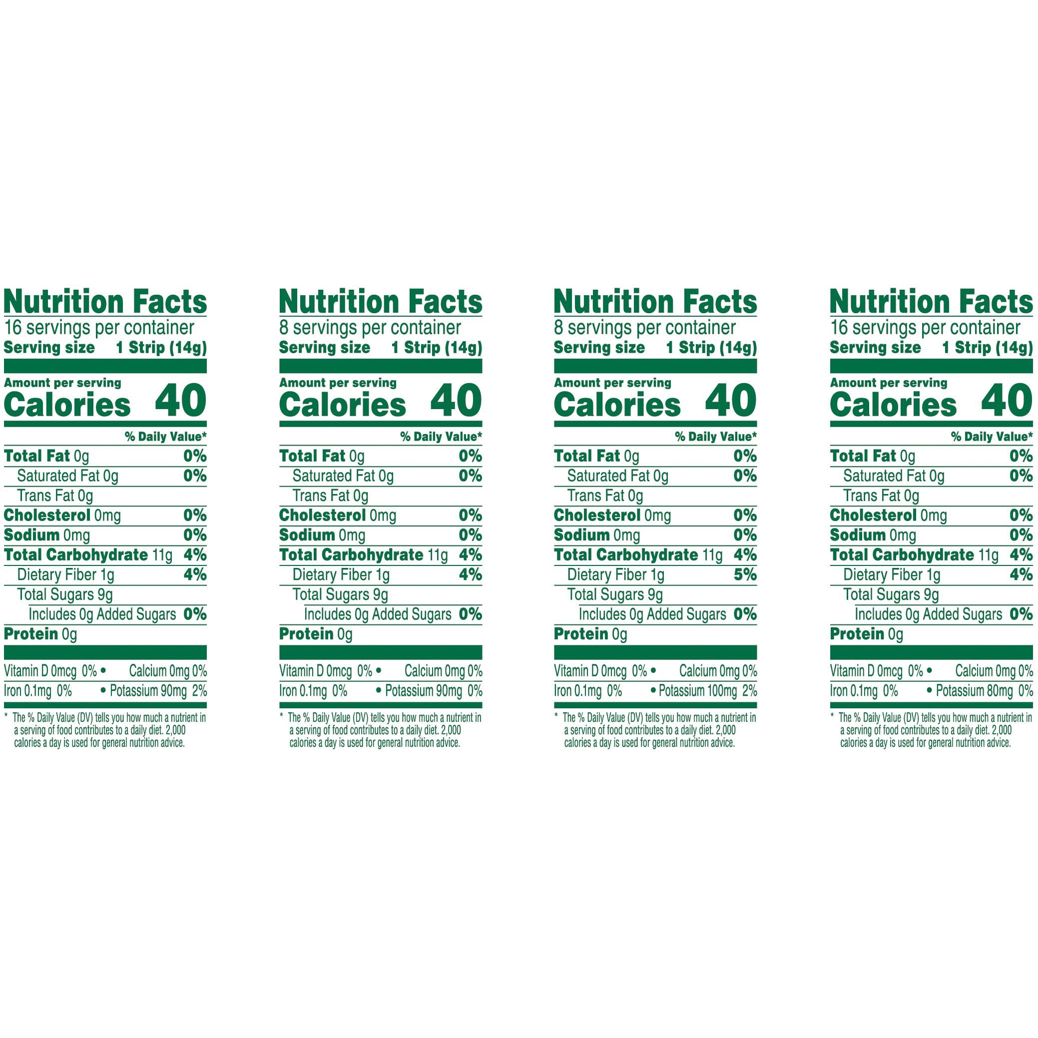 Stretch Island Fruit Leathers Variety Pack, 48 ct, 0.5 oz