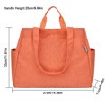 thumbnail image 3 of Bolsa De Hombro Bolsa Mujer Bolsas Moda Oxford Tela Lady Commute Shopper Tote Naranja Ndcxsfigh Para Estrenar, 3 of 3