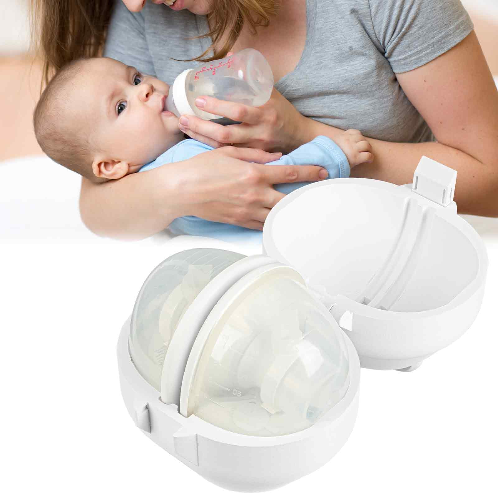 Breast Pump Case Compatible with Momcozy M5/M5 Lite, Hands Free Pump Carrying Case, Keeps Pumps Upright, Compact Storage Organizer for Travel, Work, and New Moms