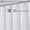 White, variant on Fabric Shower Curtain 71x71Inches Mildew and Water Resistant Washable Hotel Quality Easy to Clean