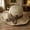 Beige, variant on Women Hand Woven Pure Straw Large Brim Sun Hat, Foldable Portable Design, UV Resistant Beach Vacation Outdoor Leisure Round Top Cap Pink M