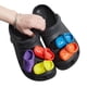 thumbnail image 4 of Accesorios para zapatos con agujeros cruzados, hebilla decorativa para bricolaje, mini zapatos bonitos, accesorios desmontables, 4 of 5