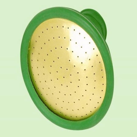 Haws V230 Finasrain No. 7 Round Rubber-Backed Medium Spray Brass Face