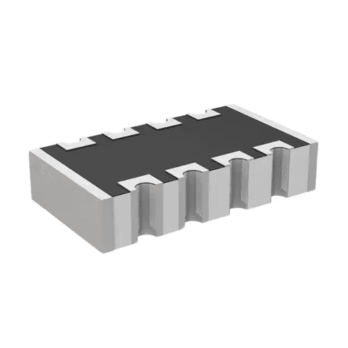 Pack of 85  CAY16-100J4LF  Resistor Networks & Arrays 5% 4 RES 10 OHM 1206 SMD :RoHS, Cut Tape