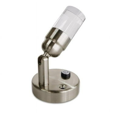 Dream Lighting 12V LED Reading Light, Flexible RV Light, Cool White & Blue, with Switch, for Bedside, Table, Camper, Boat