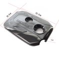 thumbnail image 3 of koolsoo Engine Cover Engine Dust Cover for Soul 2.0L 2012-2013 Parts Plastic Carbon Pattern, 3 of 8