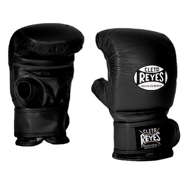 Cleto Reyes Leather Boxing Bag Gloves with Hook and Loop Closure