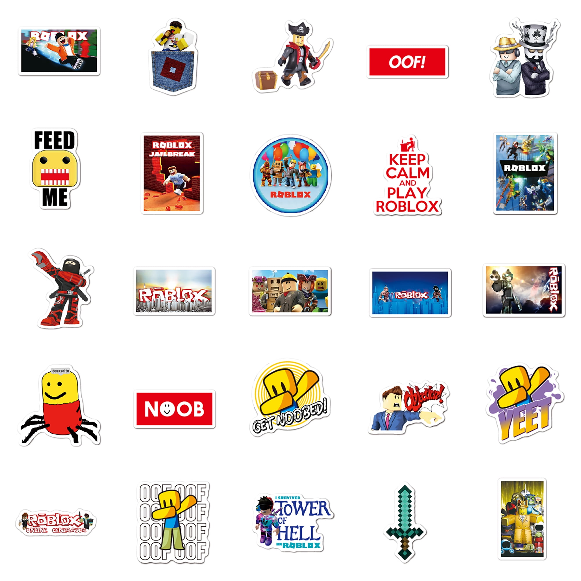 Roblox Noob - Roblox - Sticker