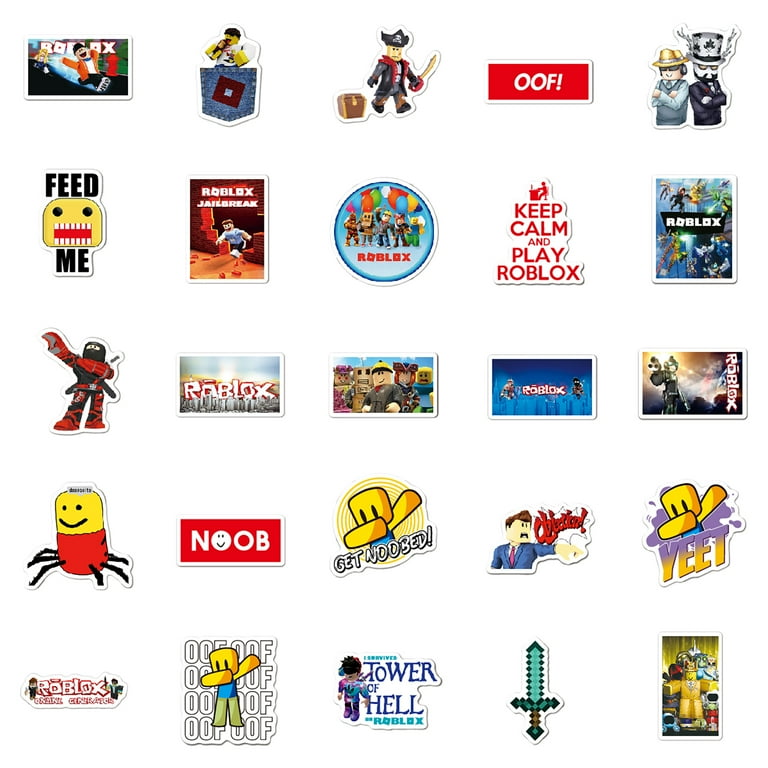 Roblox Sticker Pack[100pcs]Sticker Decals Best Gift for kids