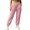 Pink, variant on Tqcoqu Women's High Waist Elastic Jogger Pants with Cargo Pockets,Solid Casual Sweatpants,2026 Trendy Womens Clothes,Blue Women's S-XXL