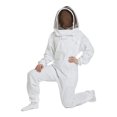 thumbnail image 2 of Traje de apicultura, chaqueta de apicultura apicultor con guantes de piel de oveja y capucha de velo de esgrima ventilada, traje de apicultor profesional ShuxiuWang 1327537085911, 2 of 5